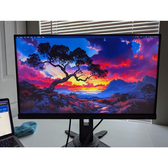 Acer XF251Q 24.5" Gaming Monitor 75Hz FHD FreeSync HDMI VGA Adjustable Stand - Picture 1 of 6